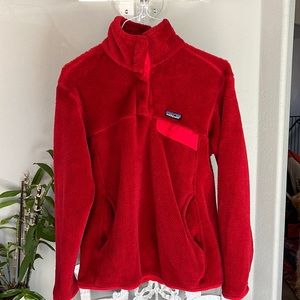 Beautiful Red Patagonia pullover